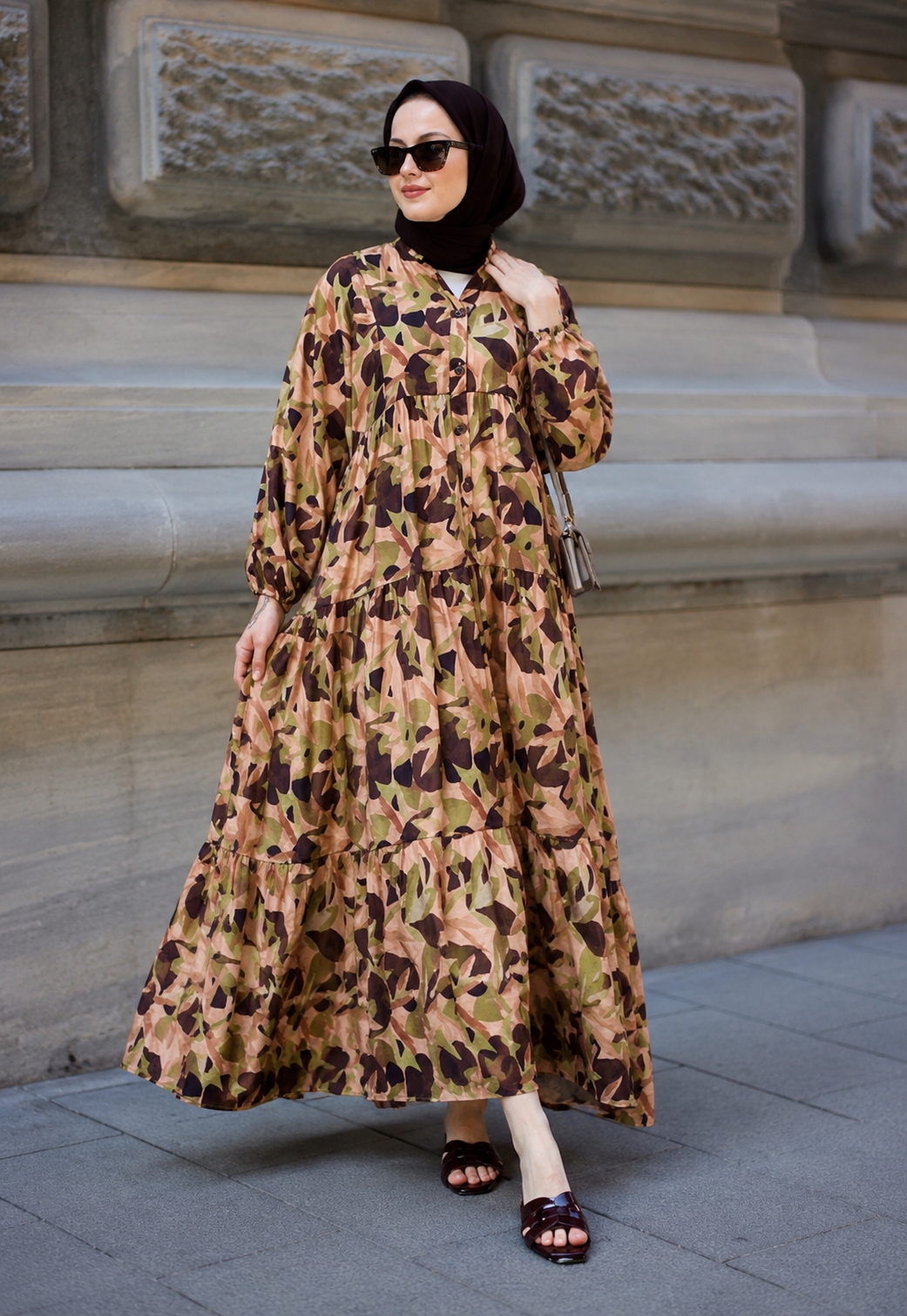 Floral Maxi Dress – Pink Bloom