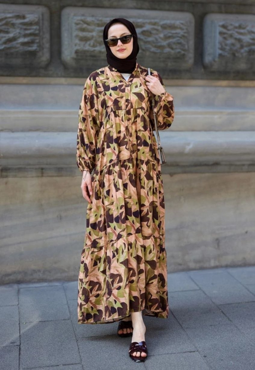 Floral Maxi Dress – Pink Bloom